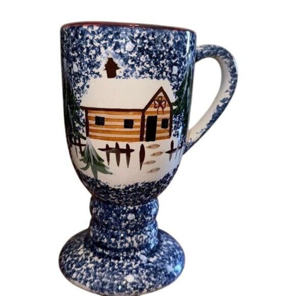 The Cooks Bazaar Gourmet Collection Speckled Ceramic Mug Handcrafted In Thailand - Picture 1 of 5